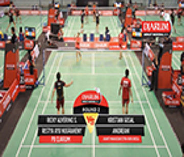 Ricky Alverino S. / Ristya Ayu Nugraheny (PB DJARUM) VS Kristian Gosal / Andreani (AVANTI MAKASSAR / CITRA RAYA UNESA)