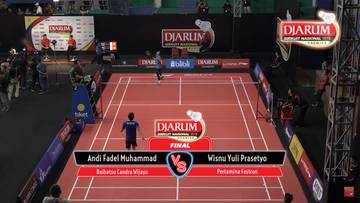 Andi Fadel Muhammad R (Daihatsu Candra Wijaya) VS Wisnu Yuli Prasetyo (Pertamina Fastron)