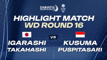 Indonesia Masters 2026 | WD R16 | IGARASHI / TAKAHASHI (JPN) vs KUSUMA / PUSPITASARI (INA) [5]