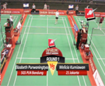 Elizabeth Purwaningtyas (SGS PLN BANDUNG) VS Melicia Kurniawan (21JAKARTA)
