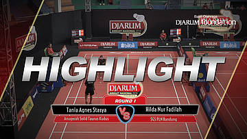 Tania Agnes Stasya (Anugerah Solid Taurus Kudus) VS Hilda Nur Fadilah (SGS PLN Bandung)