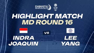 Indonesia Masters 2026 | MD R16 | INDRA / JOAQUIN (INA) vs LEE / YANG (TPE) [8]