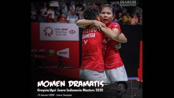 Momen Dramatis Greysia - Apriyani