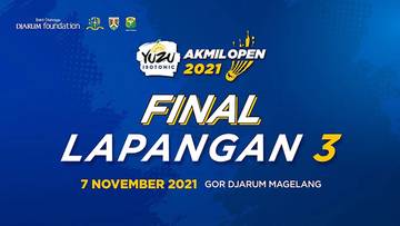 BABAK FINAL #YUZUAkmilOpen2021 | Lap-3