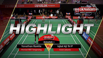 Yonathan Ramlie (Mentari RBT Tangerang) VS Iqbal Aji Tri (Exist Jakarta) 