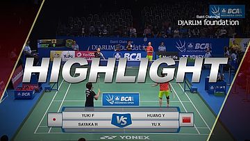 Yuki Fukushima/Sayaka Hirota (JPN) vs Huang Yaqiong/Yu Xiaohan (CHN) 