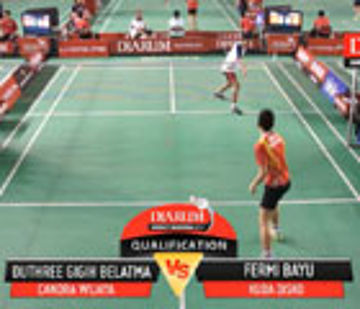 Duthree Gigih Belatma (PB Candra Wijaya) VS Fermi Bayu (PB Kudadisko) 