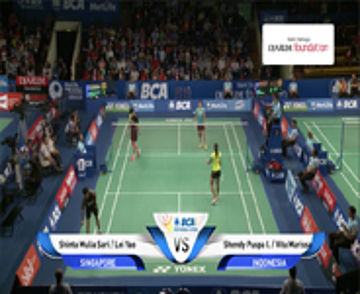 Shinta M. S. / Lei Yao (SIN) VS Shendy Puspa I. / V. Marissa (INA)
