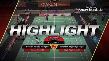 Nyoman Tryadnya Arya (Jaya Raya Jakarta) Brillian Fillipo Nangka (Maesa Manado)