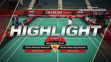 Rezha Akbar Raja Husain (Djarum Kudus) VS Satria Maulana Rahmadi (Djarum Kudus)