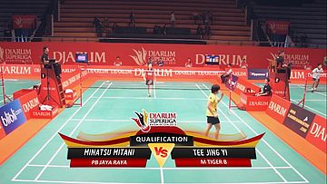M. Mitani (PB JAYA RAYA) VS Tee Jing Yi (MALAYSIA TIGER) DJARUM SUPERLIGA 2013