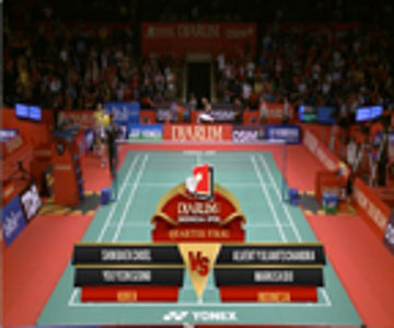 Shin Baek Choel/Yoo Yeon Seong (KOREA) VS Alvent Yuliato Chandra/Markis Kido (INDONESIA) Djarum Indonesia Open 2013