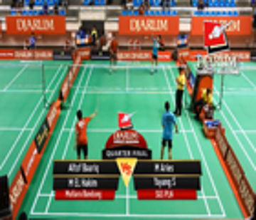 Altof Baariq / M El Hakim (MUTIARA BANDUNG) VS M Aries / Yayang S (SGS PLN)