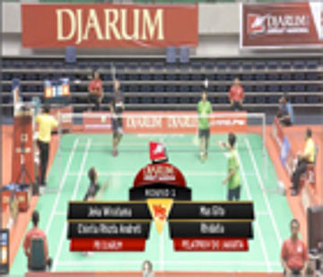 Jeka Wiratama / Chintia Rhizta A. (PB DJARUM )VS Mas Gito / Rhidatia (PELATPROV DKI JAKARTA)