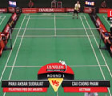 Panji Akbar Sudrajat (Pelatprov PBSI DKI Jakarta) VS Cao Cuong Pham (Vietnam) 
