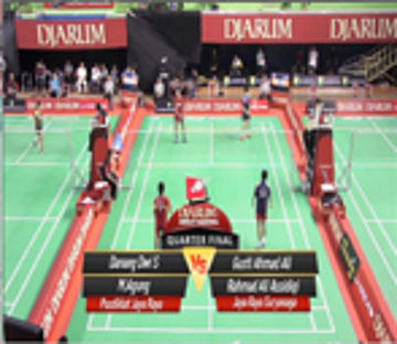 Danang Dwi S/M Agung (PUSDIKLAT JAYA RAYA) VS Gusti Ahmad Ali/Rahmad Ali Assidiqi (JAYA RAYA SURYANAGA)