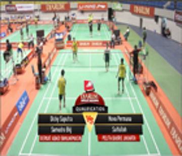 Dicky Saputra / Samudra Bkj (BERKAT ABADI) VS Nova Permana / Saifulloh (PELITA BAKRIE JAKARTA)
