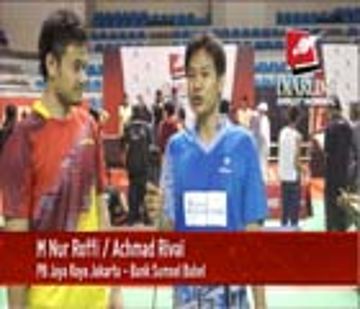 Interview M Nur Roffi / Achmad Rivai (PB Jaya Raya Jakarta / Bank Sumsel Babel) 