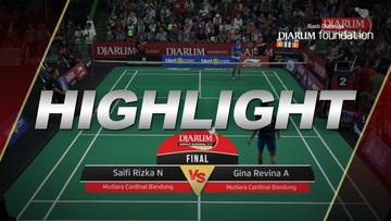 Saifi Rizka Nurhidayah (Mutiara Cardinal Bandung) VS Gina Revina Aristy (Mutiara Cardinal Bandung)