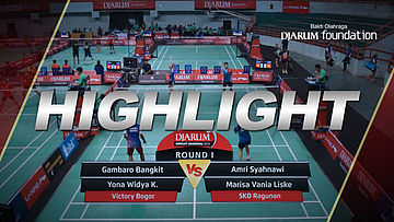 Amri Syahnawi/Marisa Vania Liske (SKO Ragunan) VS Gambaro Bangkit/Yona Widya K. (Victory Bogor)