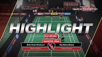 Made Dinda Windiasari (Djarum Kudus) VS Alya Rahma Mulyani (Djarum Kudus)