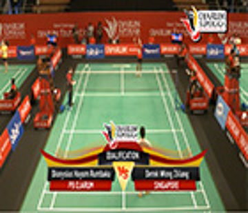 Dionysius Hayom Rumbaka (PB DJARUM) VS Derek Wong Zilliang (SINGAPORE) 