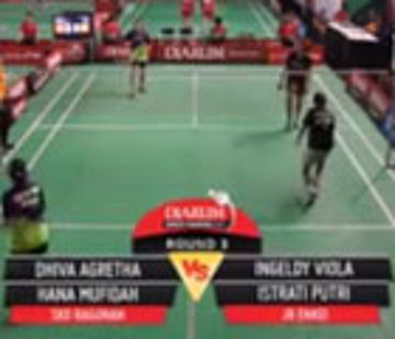 Raynald Tangguh/Rizki Adam (Candra Wijaya) VS Guntur T/Yusril Y (JR Enkei)