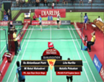 Ila Al P /Ni Ketut M (PB. JAYA RAYA SURYA NAGA) VS Lita Nurlita/Natalia P (PB.SGS PLN/TANGKAS SPECS) 