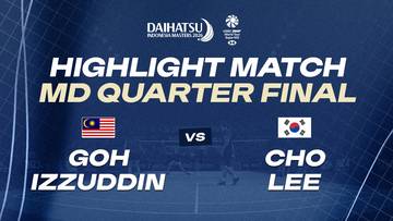 Indonesia Masters 2026 | MD QF | GOH / IZZUDDIN (MAS) [4] vs CHO / LEE (KOR)