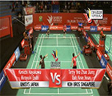 K.Hayakawa / H. Endo (UNISYS JAPAN) VS T.Y. Zhao Jiang / L. K. Hean (KOH BROS SINGAPORE)