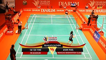Tai Tzu Ying (PB DJARUM) VS Ayumi Mine (RENESAS) DJARUM SUPERLIGA 2013