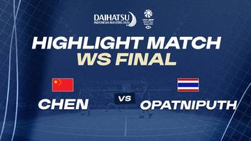 Indonesia Masters 2026 | WS Final | CHEN Yu Fei (CHN) [1] vs Pitchamon OPATNIPUTH (THA)