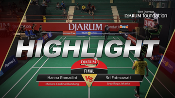 Hanna Ramadini (Mutiara Cardinal Bandung) VS Sri Fatmawati (Jaya Raya Jakarta)