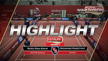 Waldie Riksa Alfarisi (SGS PLN Bandung) VS Muhammad Khadafi Amri P (Rosobin)