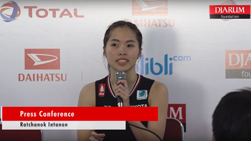 Press Conference - Ratchanok Intanon (Thailand)