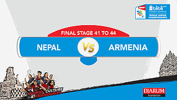 BLIBLI.COM WJC 2017 | FINAL STAGE 41 TO 44 | NEPAL vs ARMENIA | WS