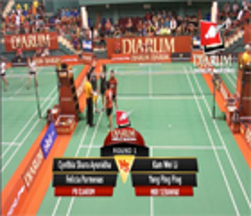 Cynthia Shara Ayunidha - Felicia Parmenas (PB DJARUM) VS Kam Wei Li - Yong Ping Ping (MIRI SERAWAK)