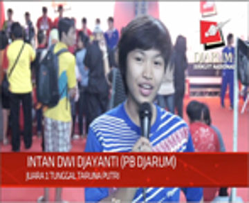 INTERVIWE WITH INTAN DWI DJAYANTI (PB DJARUM) 