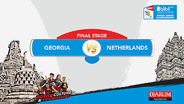 BLIBLI.COM WJC 2017 | FINAL STAGE 33 TO 40 | GEORGIA vs NETHERLANDS | XD