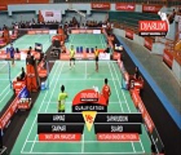 Ahmad/Sakmar (YANTI JAYA MAKASSAR) VS Saparuddin/Suardi (MUTIARA BANDUNG/YASIKA)