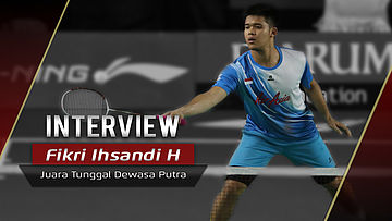 Interview Fikri Ihsandi H (Juara Tunggal Dewasa Putra)