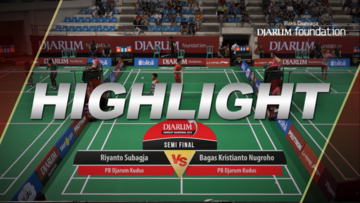 Bagas Kristianto Nugroho (Djarum Kudus) VS Riyanto Subagja (Djarum Kudus)