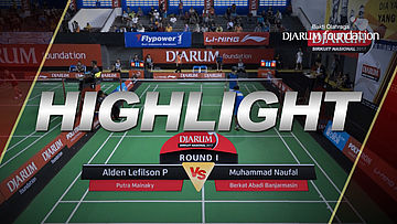 Alden Lefilson Putra Mainaky (Putra Mainaky) VS Muhammad Naufal (Berkat Abadi Banjarmasin)
