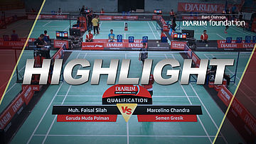 Muh. Faisal Silah (Garuda Muda Polman) VS Marcelino Chandra (Semen Gresik)