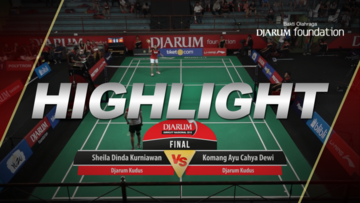 Komang Ayu Cahya Dewi (Djarum Kudus) VS Sheila Dinda Kurniawan (Djarum Kudus)
